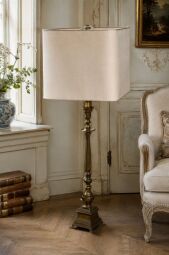 BRONZOVÁ STOJACIA LAMPA